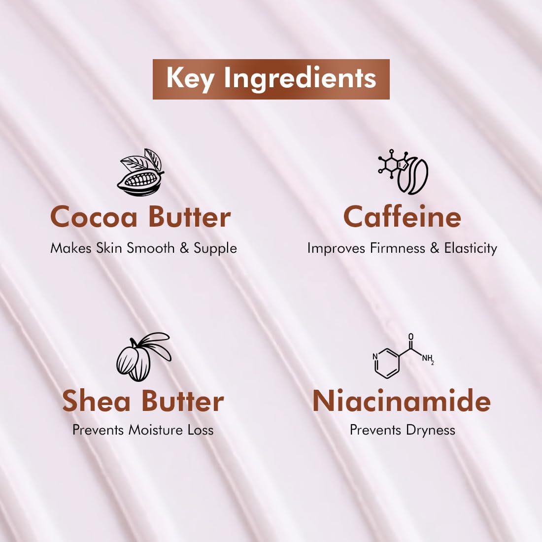mCaffeine Summer Breeze Perfume Body Lotion| Niacinamide, Cocoa Butter & Shea Butter For Deep Moisturization | Lightweight, Non-Sticky | Aqua-Fresh Beachy Fragrance | Body Lotion For Dry Skin - 600ml
