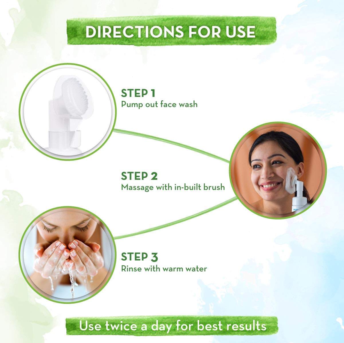 Mamaearth Tea Tree Foaming Face Wash with Tea Tree and 0.5% Salicylic Acid for Acne and Pimples | Gently Cleanses | Removes Excess Oil | Antibacterial | 150 ml
