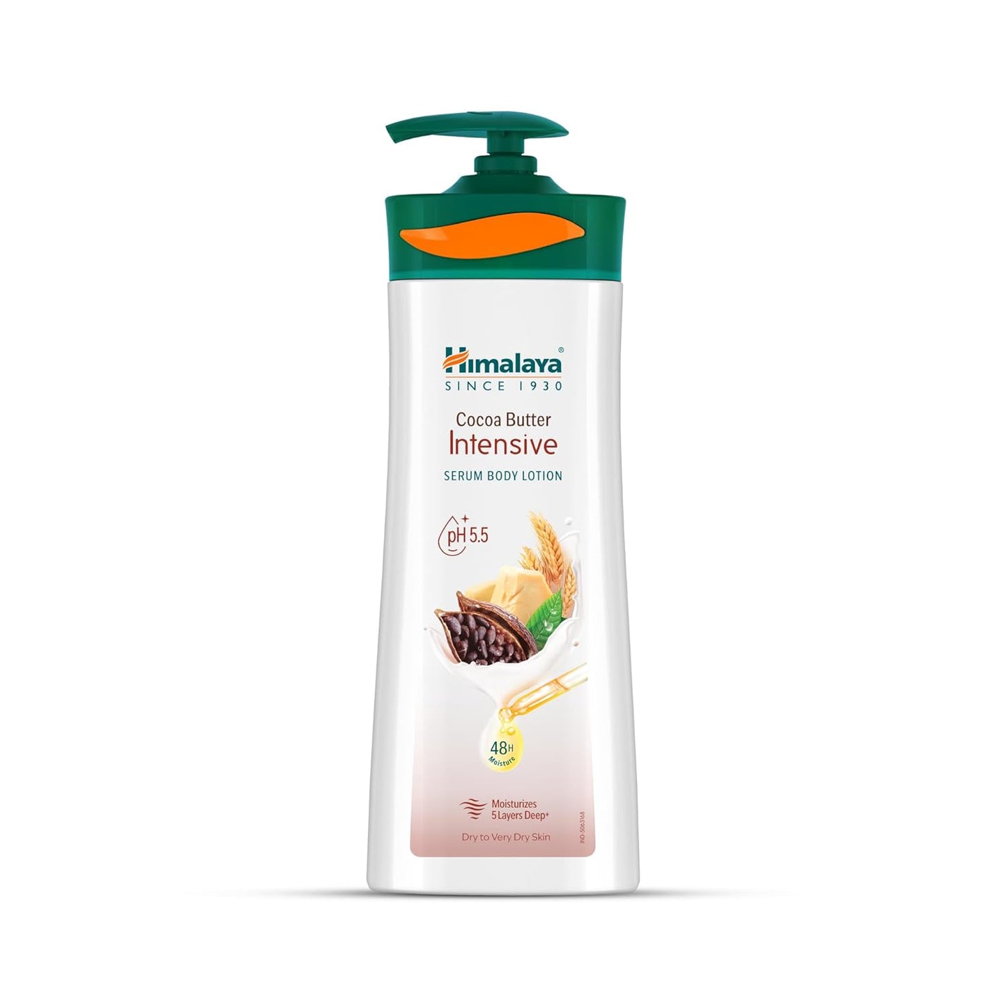 Himalaya Cocoa Butter Intensive Serum Body Lotion on a white background