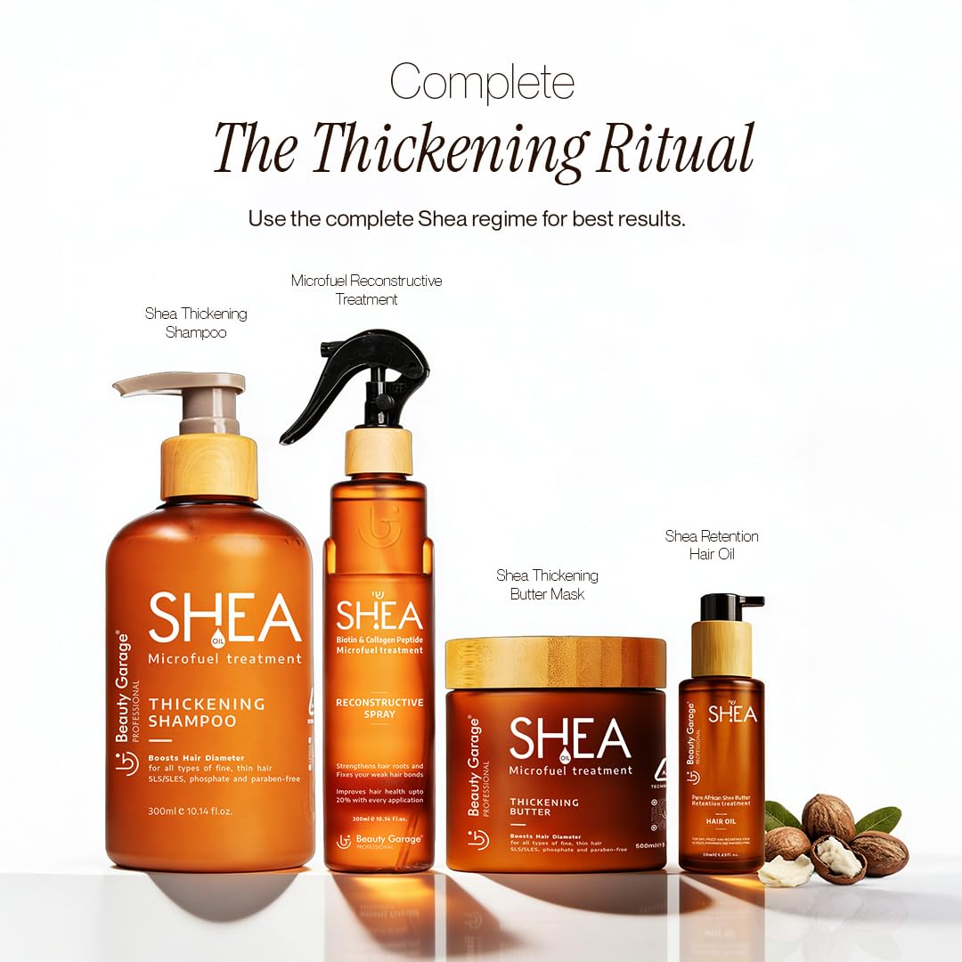 Beauty Garage Shea Microfuel Thickening Butter Hair Mask 250ml