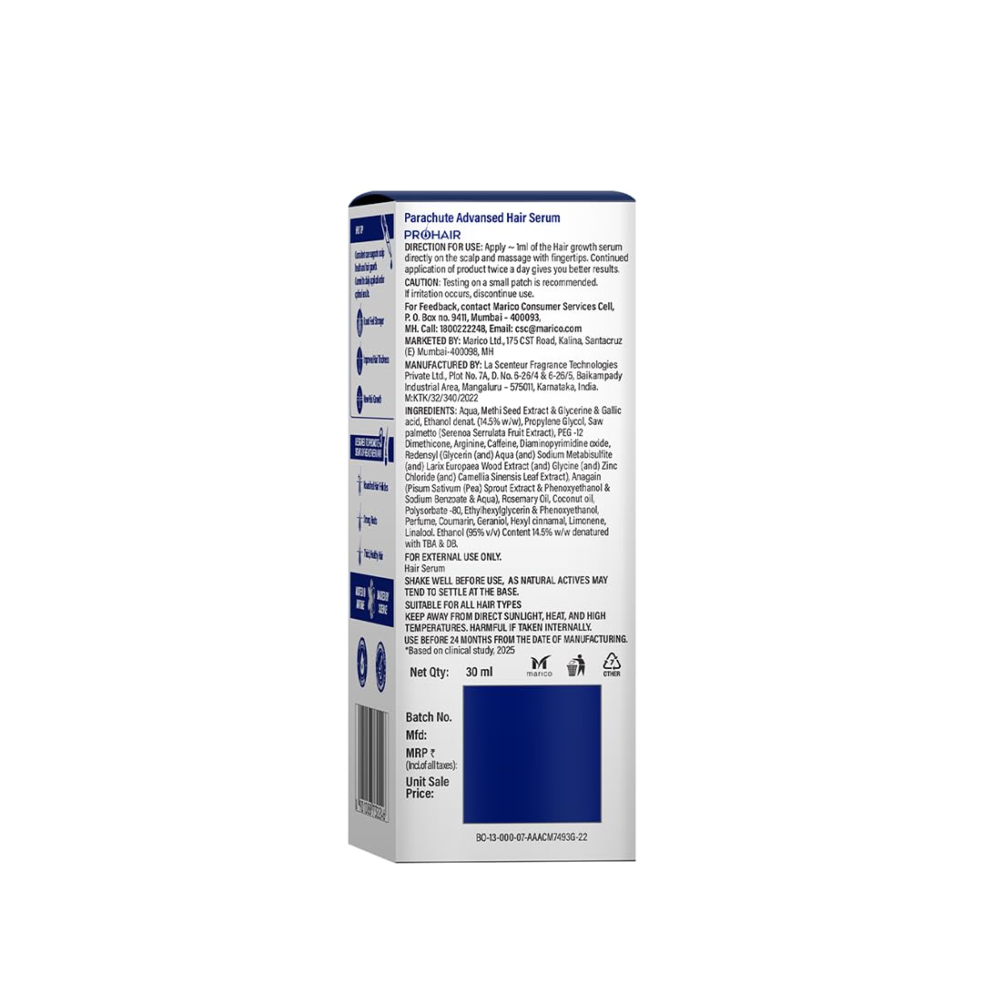 Back view of a skincare product packaging with text and branding on a white background