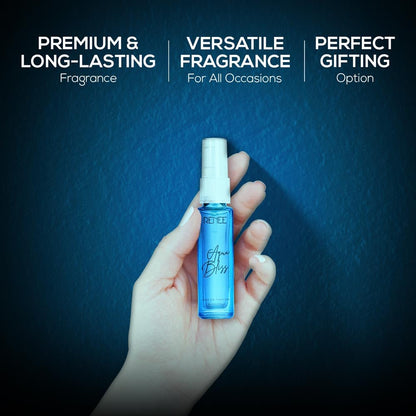 RENEE Aqua Bliss Eau De Parfum, Premium Long-lasting Fragrance With Notes of Lemon, Bergamot, Lily, Nutmeg, Cedar & Patchouli, Scent EDP for Every Occasion, Ideal Luxury Perfume for Women, 8 Ml