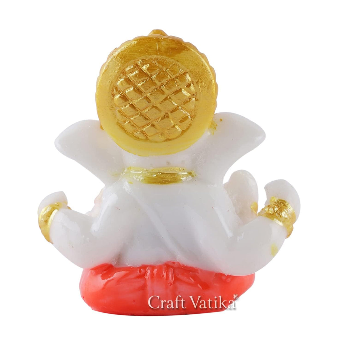 Ganesha Idol for Car Dashboard,Home Decor, Ganesh Murti Showpiece Gift - Car Dashboard Accessories Idols - Diwali Decoration Items for Home Decor- Diwali Gift