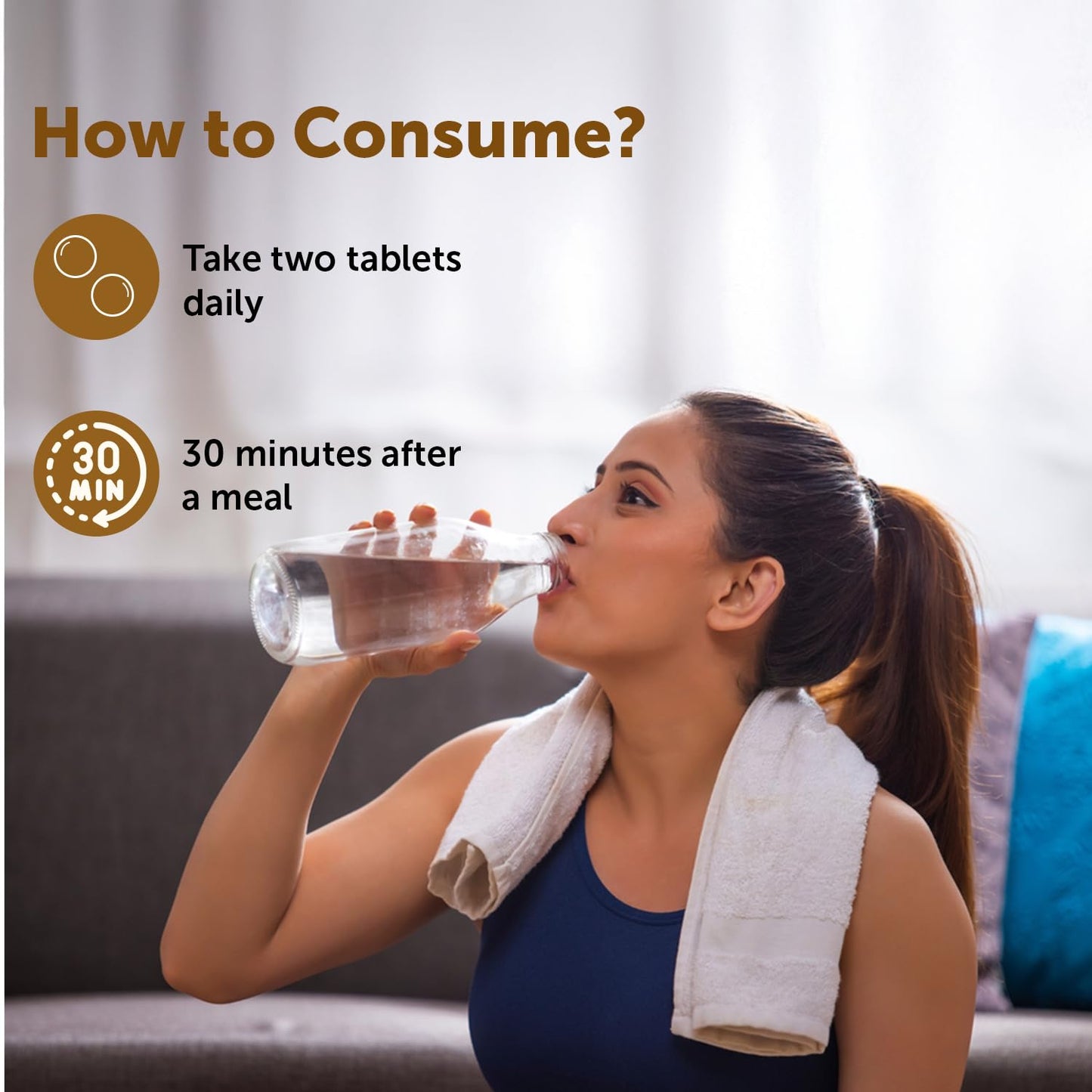 Neuherbs Ashwagandha 500mg Tablets For Men & Women | Manage Anxiety & Stress Relief | Ashwagandha Supplements To Boost Energy, Immunity & Strength | Supports Sleep Cycle - 60 Tablets