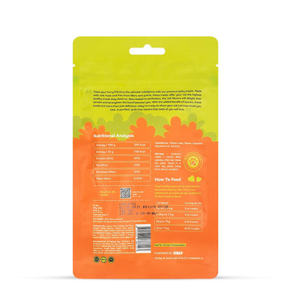 Applod Chicken Shreds Soft Cat Treats for Kittens & Adult Cats | Made with Real Meat | Grain-Free Daily Reward Treats with Taurine & No Fillers | 35g