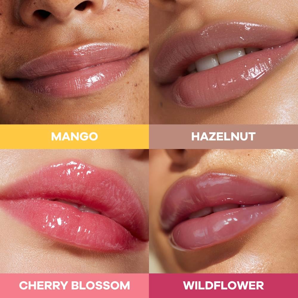 Earth Rhythm Honey Lip Balm SPF 50 Brightens Lips with Propolis, Peptides & Kojic Acid - Hazelnut
