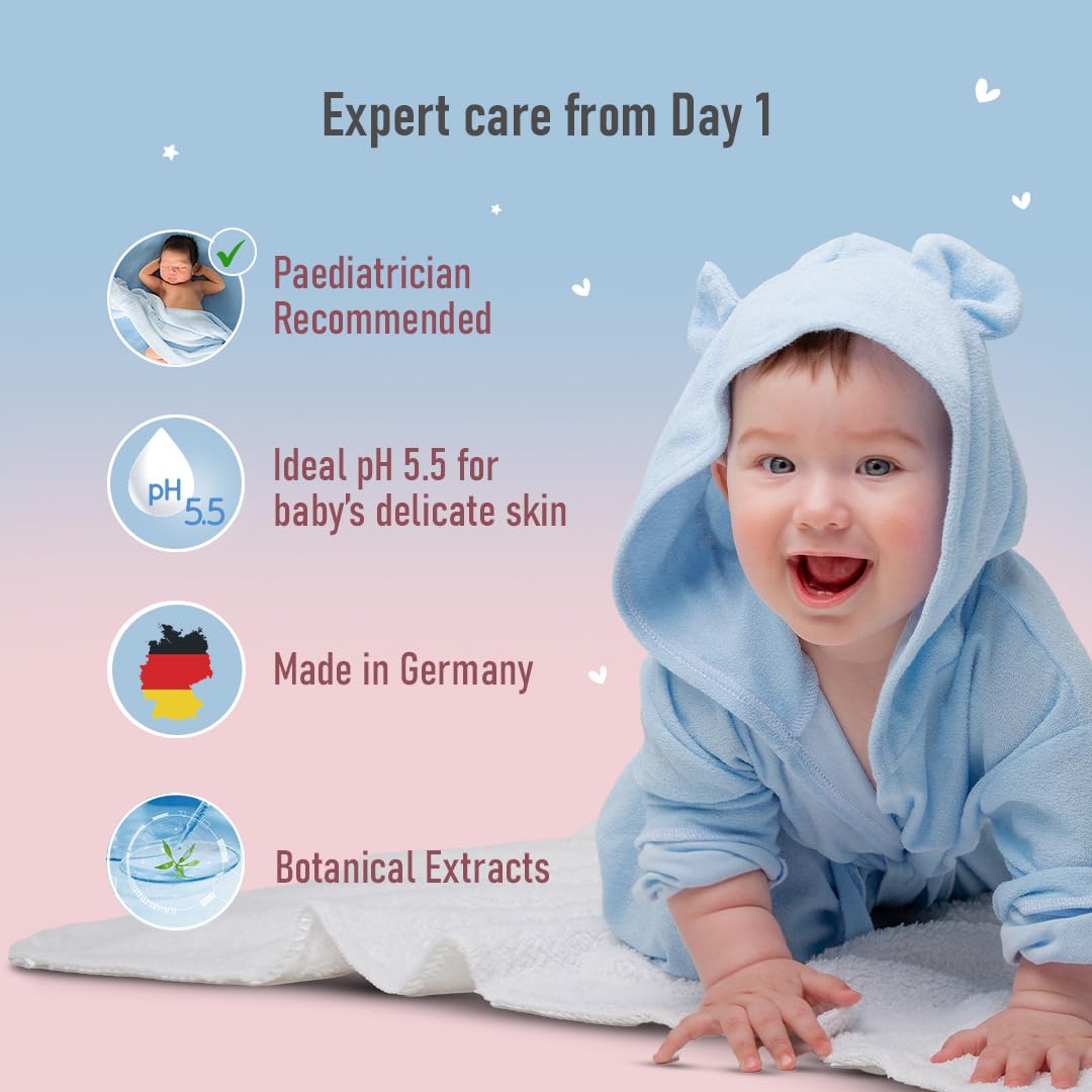 Sebamed Baby Shampoo|pH 5.5| Soap Free| No Tears | 150 ml