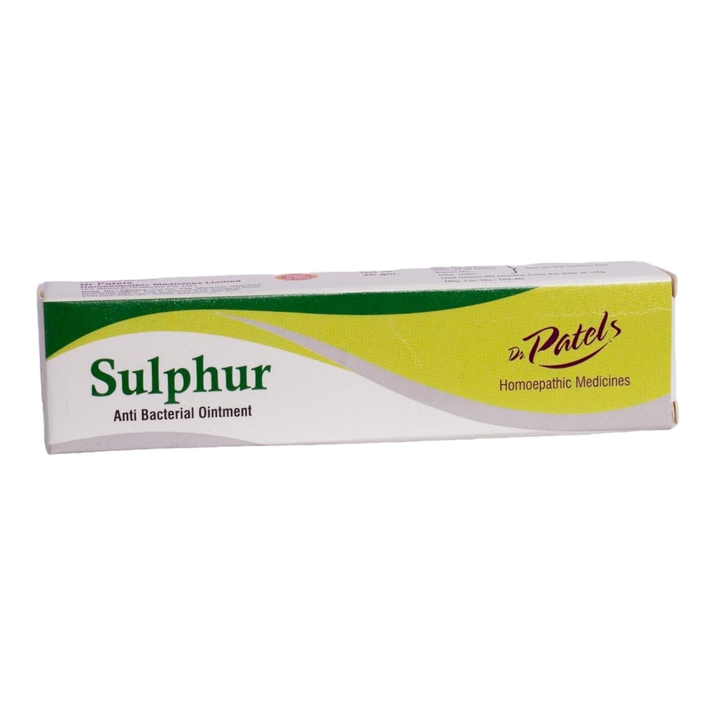 25g Homeopathic Sulphur Ointment | Ointment for Dark Spot, Acne Marks, and Tan Removal | Multipurpose Cream | - (Pack of 1)