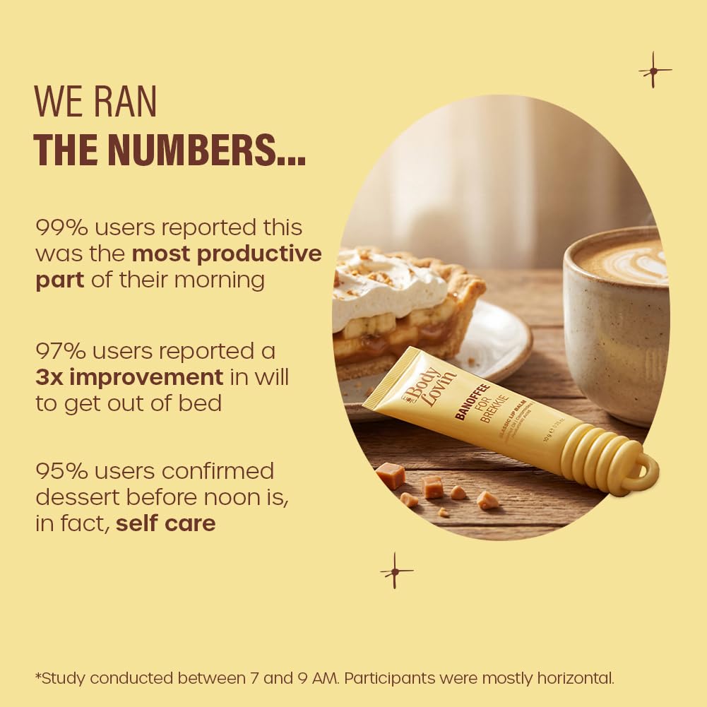 Plum BodyLovin’ Banoffee For Brekkie Glassic Lip Balm | Banana Toffee Nude Gloss Tint | Hydrating Lip Balm with Hazelnut Oil, Ceramides & Hyaluronic Acid | Moisturizes Dry & Chapped Lips | 10 g