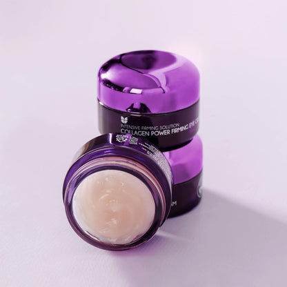 MIZON Collagen Power Firming Eye Cream, For Dark Circles and Puffiness, Improving Skin Elasticity, Highly Concentrated Collagen 25ML