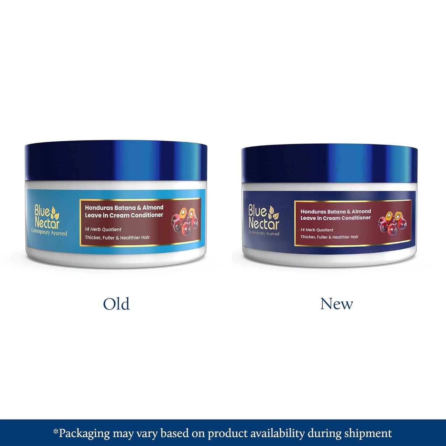 Blue Nectar Raw Batana Oil Paste for Hair Growth Organic | Made from Pure Honduras Batana, Almond & Raw Honey for Deep Conditioning & Scalp Nourishment (14 Herbs, 200g)