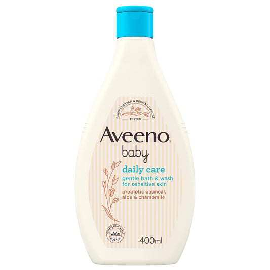 AVEENO Baby Daily Care Gentle Bath & Wash 400 ml (Pack of 1), Packaging May Vary