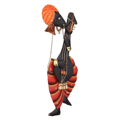 Lord Ganesha Playing Sitar Wall Hanging