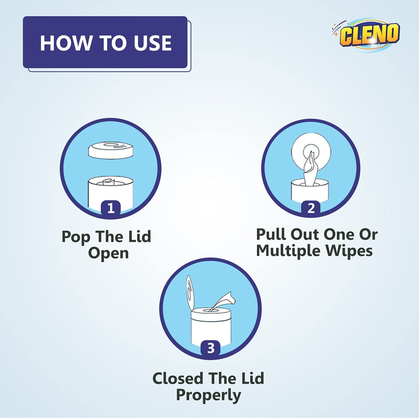 Cleno Shoe Cleaner Wipes | Shoe wipes for all shoes | Sneaker Cleaner- Wet Wipes for Cleaning | removes dirt & stain | White Shoe Cleaner Wipes | For All Shoes – 50 Wipes