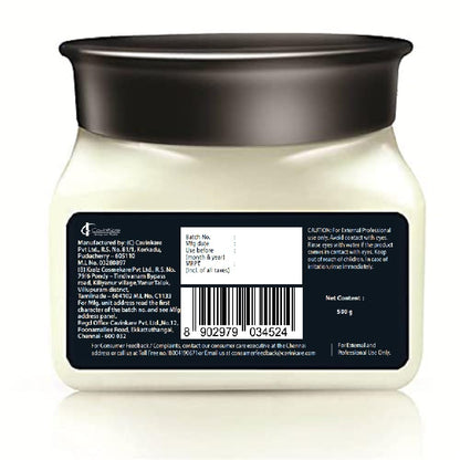 Raaga Professional Detan Advanced Cream, Suitable for All Type of Skin (Black, 500 g)