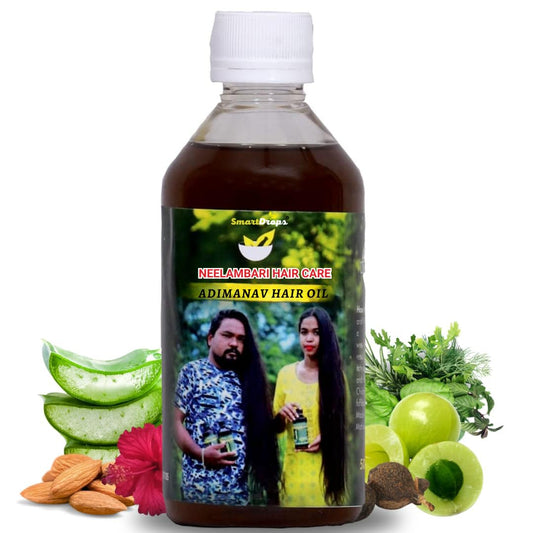 Smartdrops Adimanav Neelambari Herbal Hair Oil | Original Adimanav Hair Oil For Women And Men 100ml