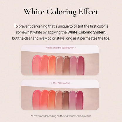 DINTO Blur-Jelly Plumping Lip Tint (775 Woody Gelée, 3.5g) Korean Hydrating Water-Based Jelly Tint with Mild Plumping Effect, Non-Sticky, Long-Lasting Glossy Lip Stain, Vegan & Cruelty-Free