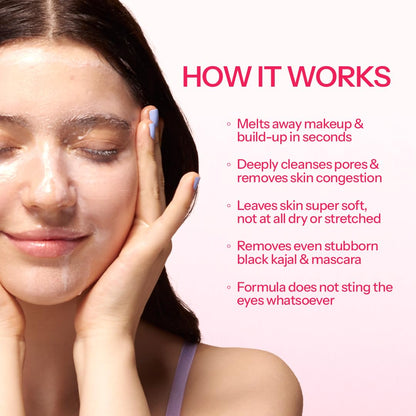 d’you Good Grease Cleansing Balm – Melt-Away Makeup & Sunscreen, Deep Pore Cleanser, 50 ml, Cruelty-Free, Refillable Packaging