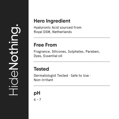 Minimalist 2% Hyaluronic Acid + PGA Serum for Intense Hydration, Glowing Skin & Fine Lines | Daily Hydrating Face Serum For Women & Men with Dry, Normal & Oily Skin | 30 ml