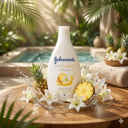 Johnson’s Soft & Pamper Body Wash