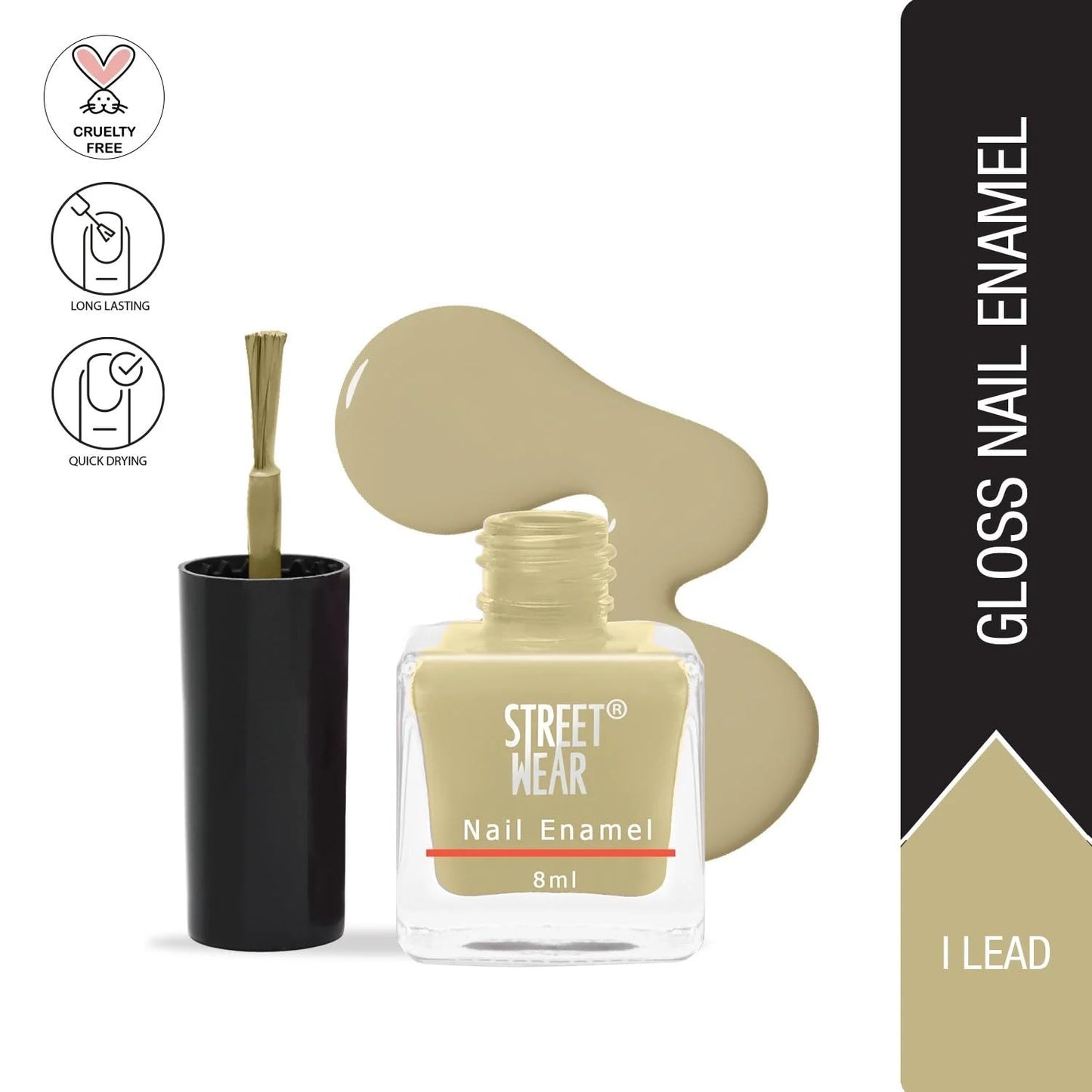Street Wear Nail Enamel - I Lead 8ml
