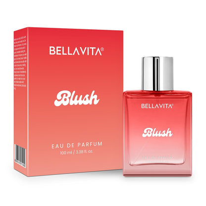 BELLAVITA Blush Eau de Parfum bottle and packaging on a white background
