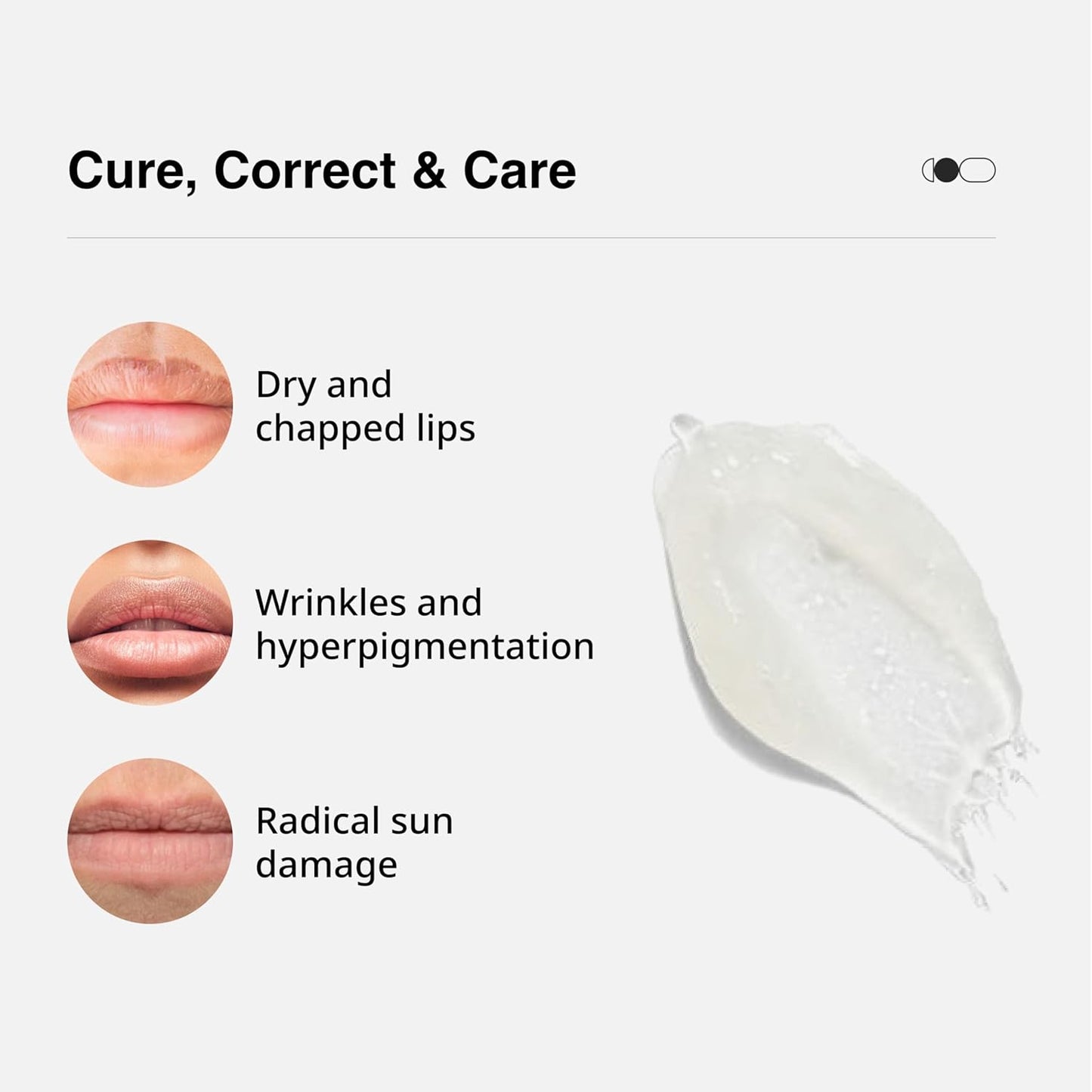 Cureskin Lip Balm with SPF 15 | Lip Lightening Balm for Dark Lips | Lip Balm for Dark Lips to Lighten