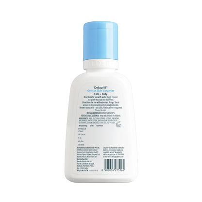 Cetaphil Gentle Skin Hydrating Face Wash 59ml, Paraben Free, Sulphate-Free Cleanser with Niacinamide, Vitamin B5 for Dry to Normal, Sensitive Skin