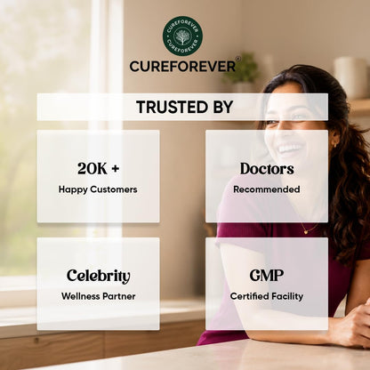 CUREFOREVER 99% Pure Berberine Capsule 1000mg (60 Veg Capsules) - Berberine Supplement Supports Cholestrol, Glucose & Metabolism | 30 Days Serving - High Strength, Berberis Vulgaris - 60 Count