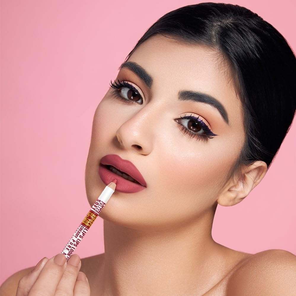 Daily Life Forever52 Character Shape of You Lip Liner Pencil | Long Lasting Smudge Proof Formula | Creamy Smooth Texture | Precision Lip Contour & Definition (C711, 1.13g) | Precision Lipliner
