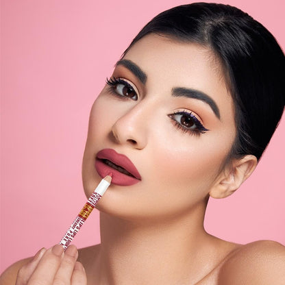 Daily Life Forever52 Character Shape of You Lip Liner Pencil | Long Lasting Smudge Proof Formula | Creamy Smooth Texture | Precision Lip Contour & Definition (C711, 1.13g) | Precision Lipliner