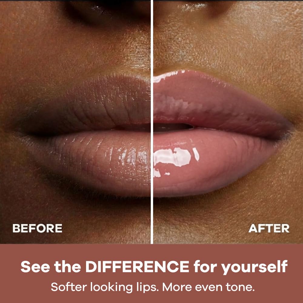 Earth Rhythm Honey Lip Balm SPF 50 Brightens Lips with Propolis, Peptides & Kojic Acid - Hazelnut