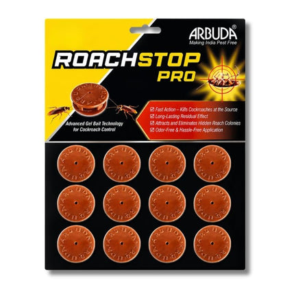 Advanced Cockroach Killer Bait Gel – Effective Roach Control for Indoor Outdoor, Kitchens & Bathrooms