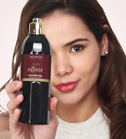 The Love Co. Oud Affair Body Wash (250Ml) - for Men and Women - Luxurious Bathing with Natural Oud Oil - Soothes and Nourishes Your Skin
