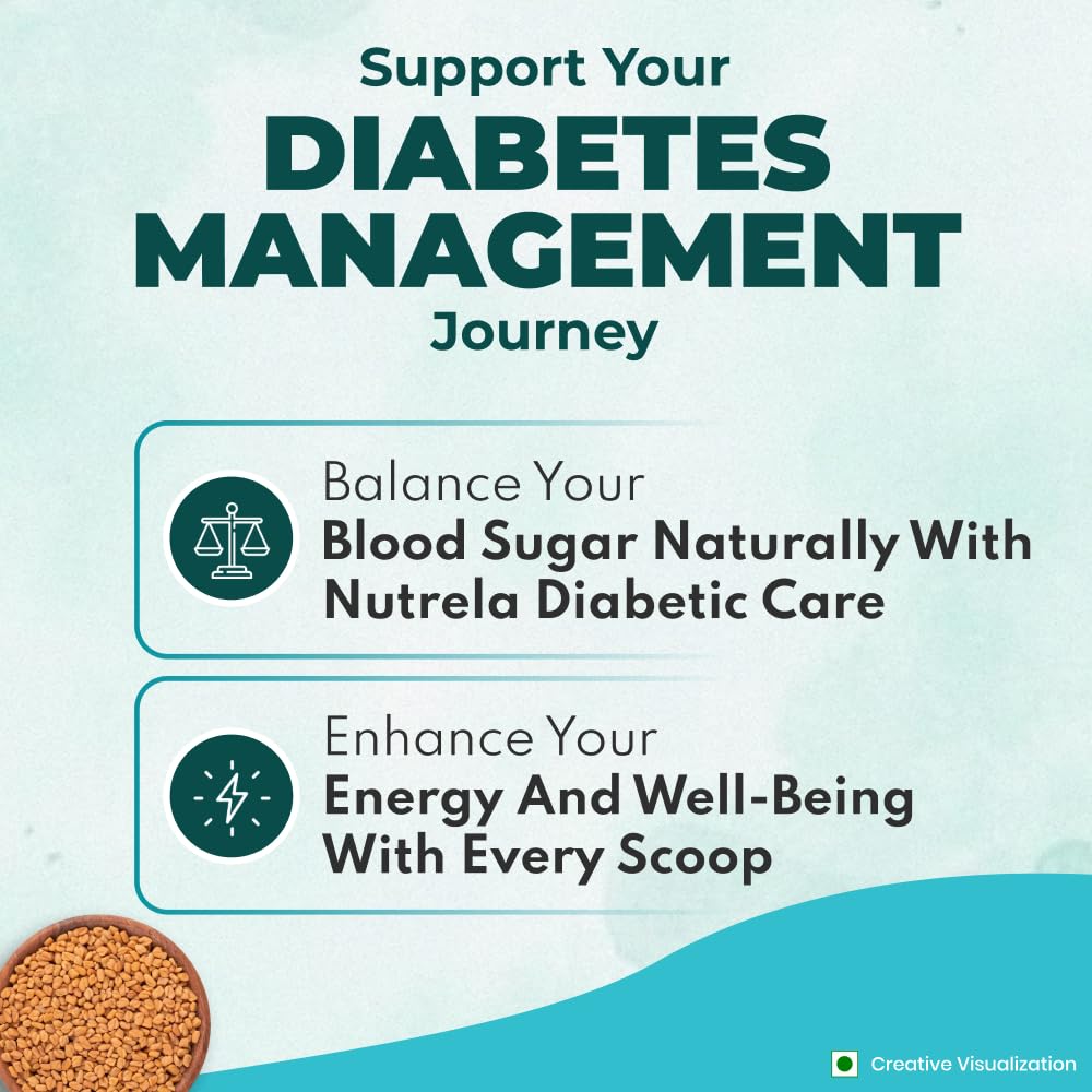 Nutrela Diabetic Protein Powder For Adult - 400 gm