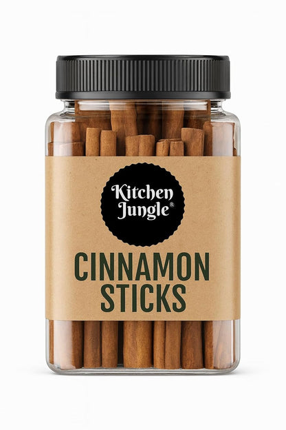 Kitchen Jungle Cinnamon sticks (Dalchini Sticks) (100 Grams)