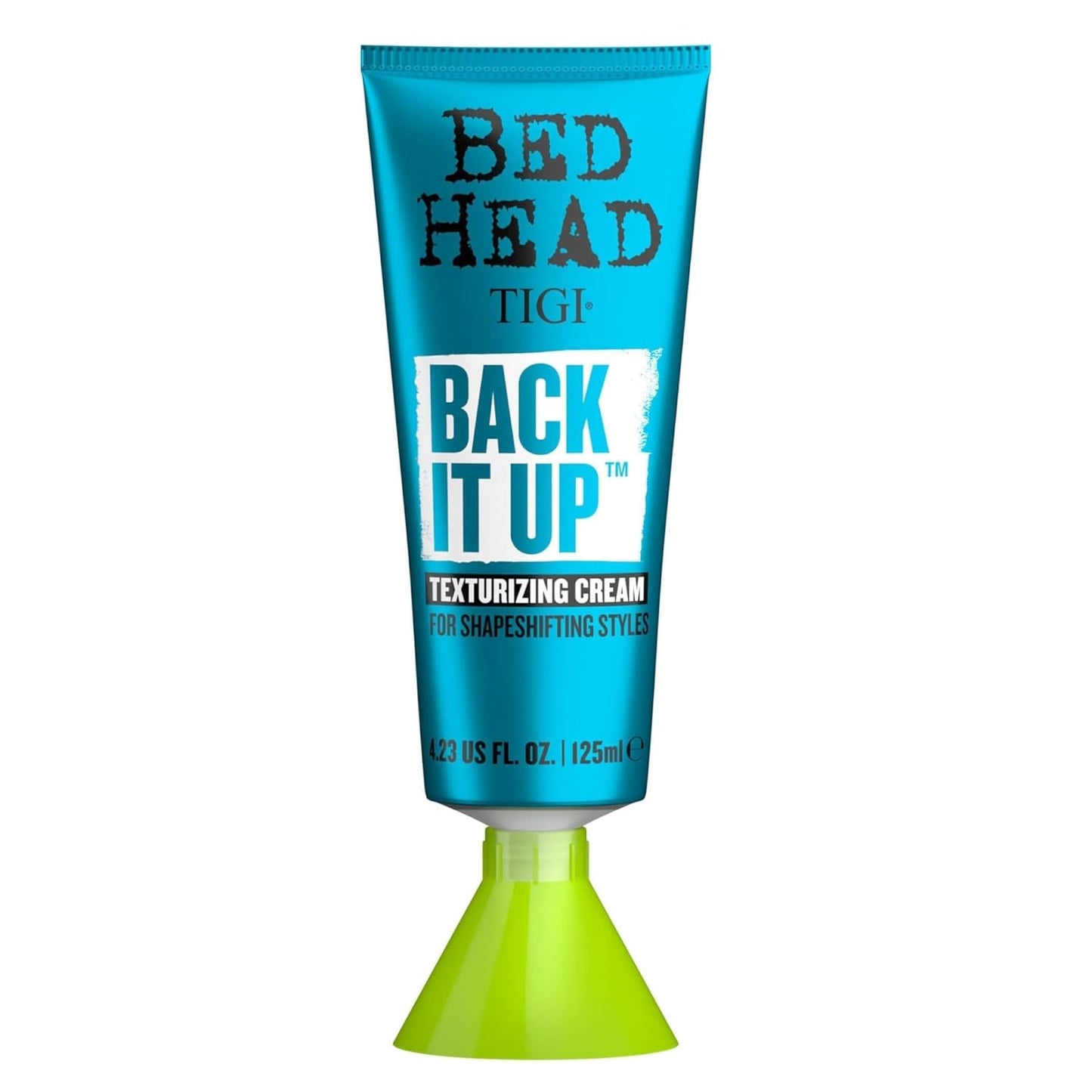 Bed Head TIGI Back It Up Texturising Hair Cream for Shapeshifting Style with Baobab Fruit Extract, Long Lasting Hold, Texture & Definition, Controls Frizz, Hair Shaping Cream for Styling, 125 ml