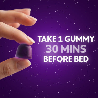 Vicks ZzzQuil Natura, 10s Pack, Non-Addictive Sleep-Aid Gummy, Melatonin helps you fall Asleep Fast