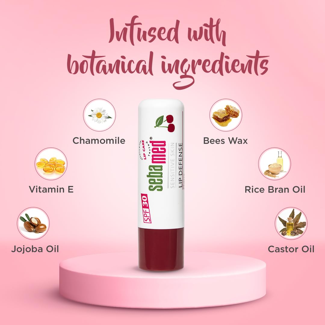 Sebamed Lip balm for dry and chapped lips | Cherry