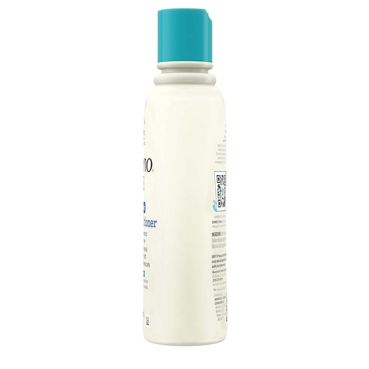 Aveeno Baby Kids Curly Hair Conditioner With Oat Extract & Shea Butter, Gently Nourishes & Hydrates For Defined Curls, Tear-Free & Suitable For Sensitive Skin, Hypoallergenic, 12 Fl. Oz, 1 Count
