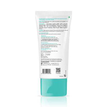 O3+ Perfectly Clean Face Wash With Salicylic Acid 2% For Acne Prone Skin | 75ml