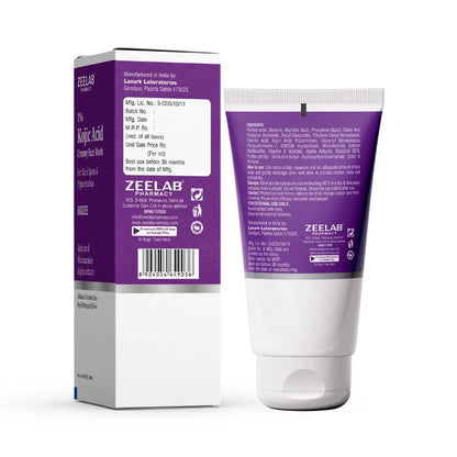 Zeelab pharmacy product packaging including a tube and box on a white background