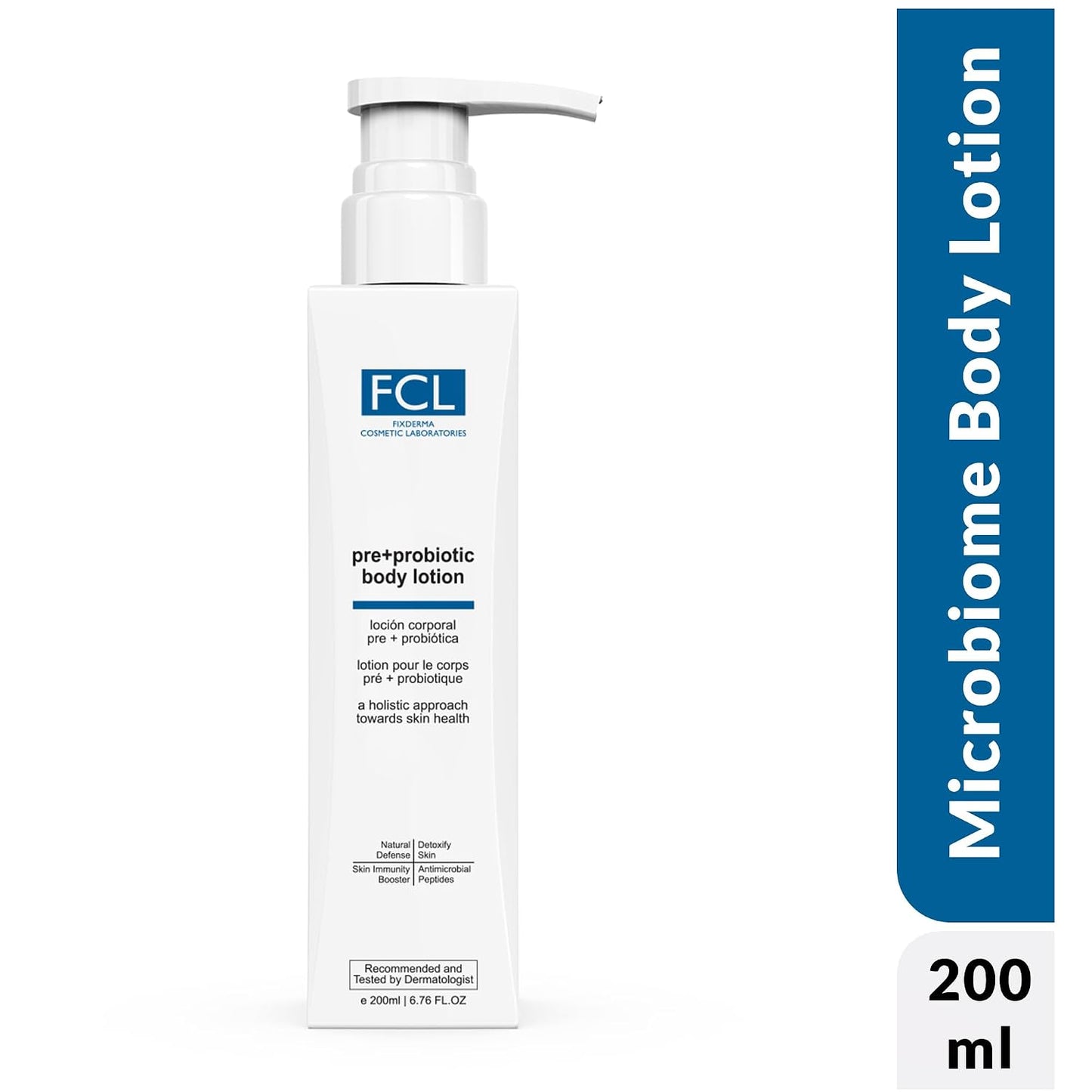 FCL Pre+Probiotic Body Lotion,W/Probiotic, Restores The Skin Barrier, Suitable For Eczema & Itch-Prone Skin, 200ml