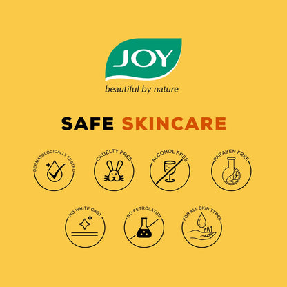 Joy Anti Tan SPF 40 Face & Body Sunscreen with 97% Sun Protection & Prevents Skin Darkening (120ml) | Lightweight, Water Resistant & Leaves Zero White Cast | Suitable for Normal & Oily Skin