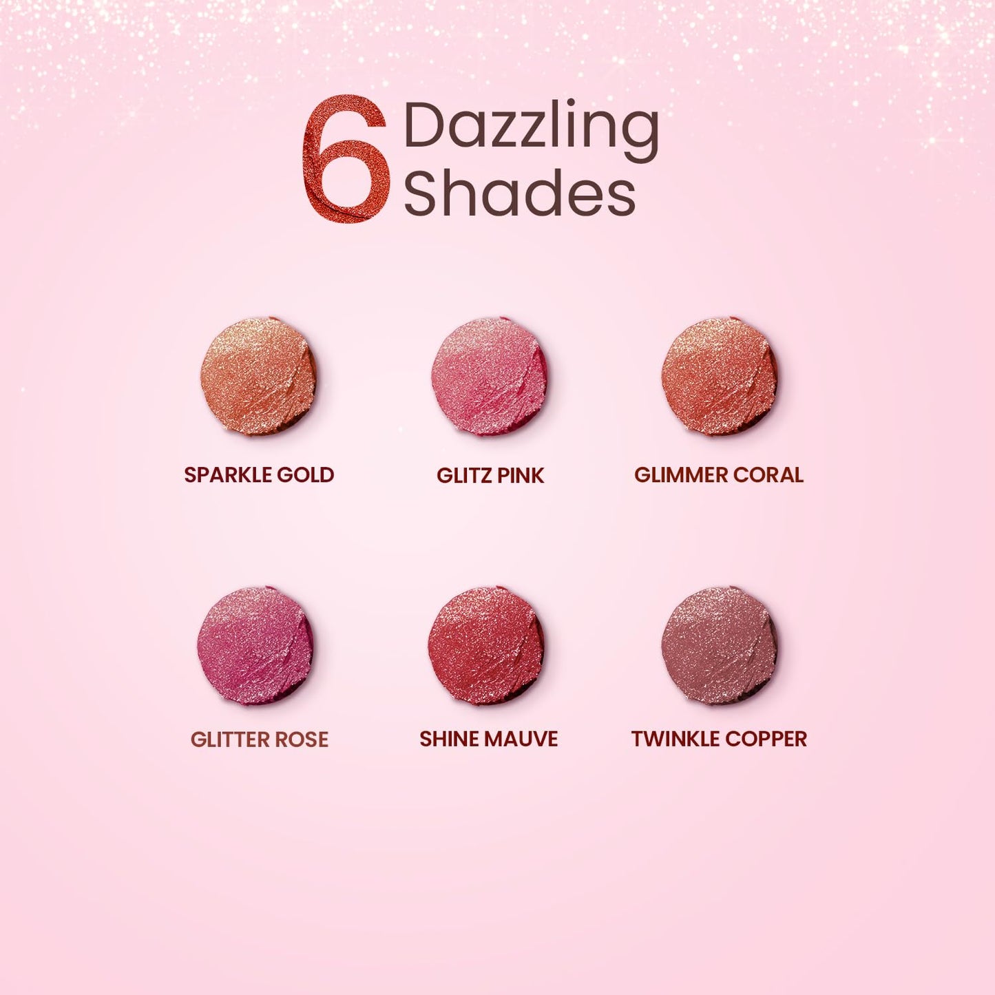 Swiss Beauty More Than Glitter Lipstick | Glittery Finish | Nourishing | With Vitamin C | One Swipe Smooth Glide | Shade- 3 Glimmer Coral, 3gm