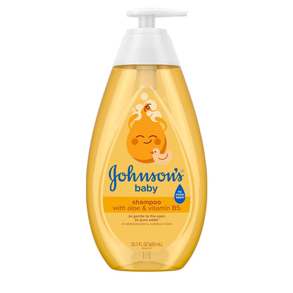 Johnson's Tear Free Baby Shampoo, Free of Parabens, Phthalates, Sulphates and Dyes, 600 ml