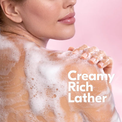 LUX Magnolia Magic Bodywash, with Niacinamide, 245ml for Radiant & Bouncy Skin Feel