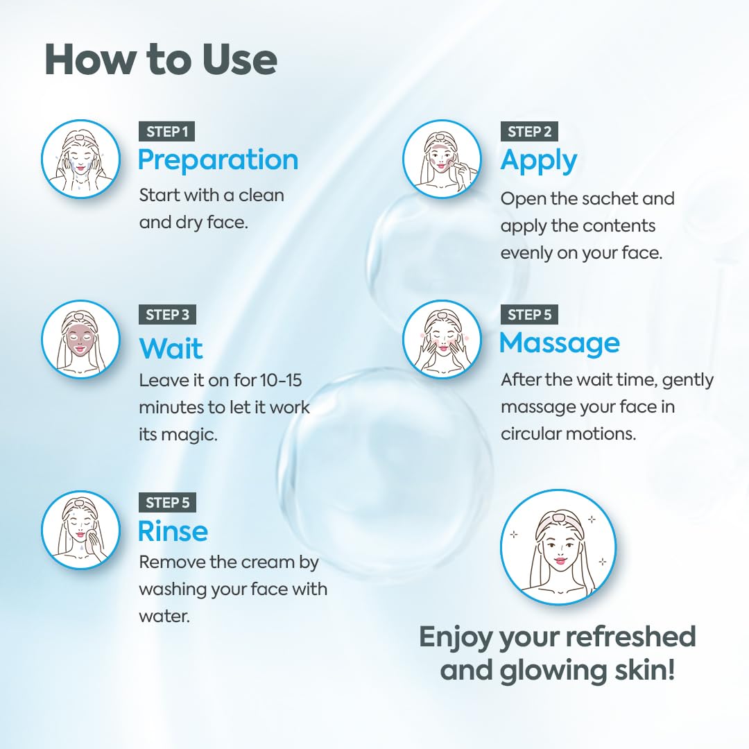 Raaga Professional DeTan Tan Removal Cream | Kojic & Milk | Reduces Tan, Dark Spots & Dullness | Dermatologically Tested, Peroxide & Sulphate Free - 72 g (12 g × 6)