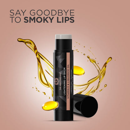 The Man Company Lip Balm for Dry, Chapped and Dark Lips - 4gm | Moisturizes, Nourishes & Soften Lips with the power of Vitamin E, Coconut & Olive Oil
