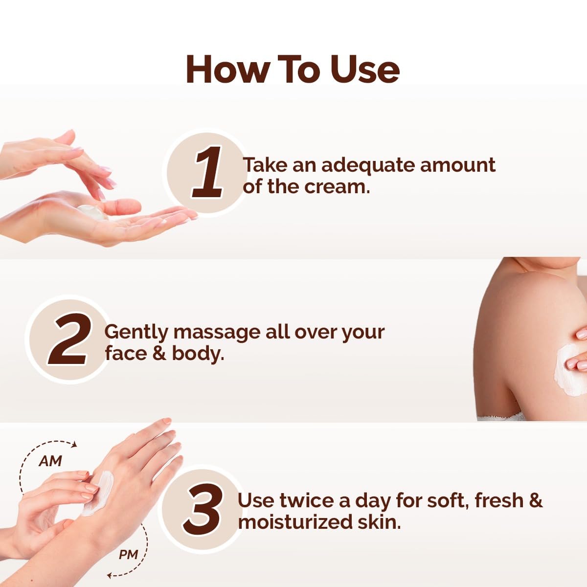 Mamaearth Cocoa Rich Moisturizing Cream with Cocoa Butter & Vitamin E for Deep Nourishment - 50 g | 24 Hrs Long-lasting Moisturization | For Face, Hand & Body | Non-Greasy & Quick Absorbing